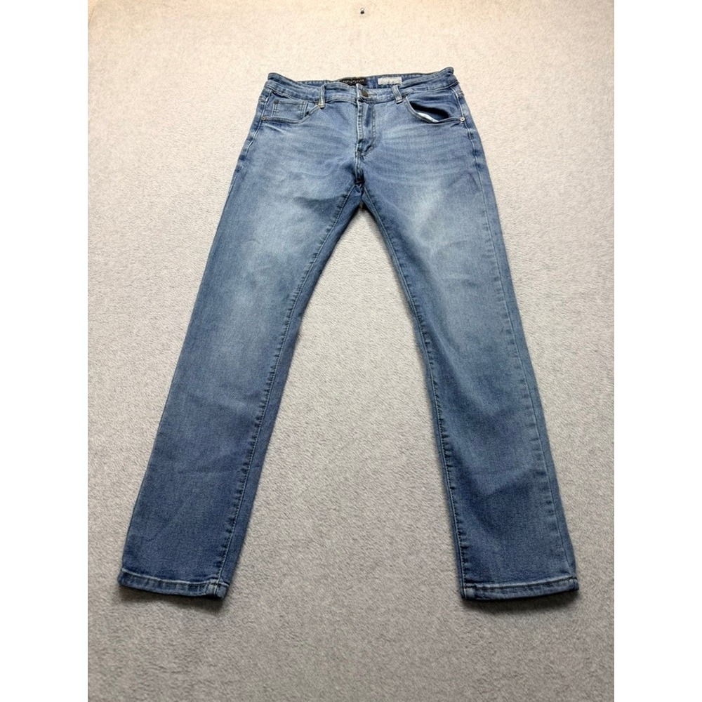 Aeropostale Mens Skinny Jeans Medium Wash Blue Denim 34X30 D-2-3(3883)